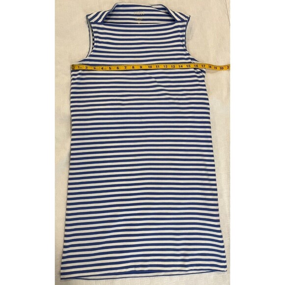 Kate Spade Broome‎ Street Tank Dress Womens X Small Blue White Stripe Boat Neck - Picture 3 of 6
